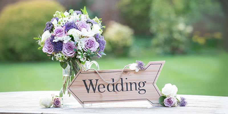 Flower themed wedding top