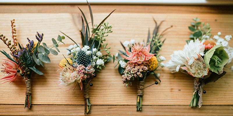 Flowers for Groomsmen