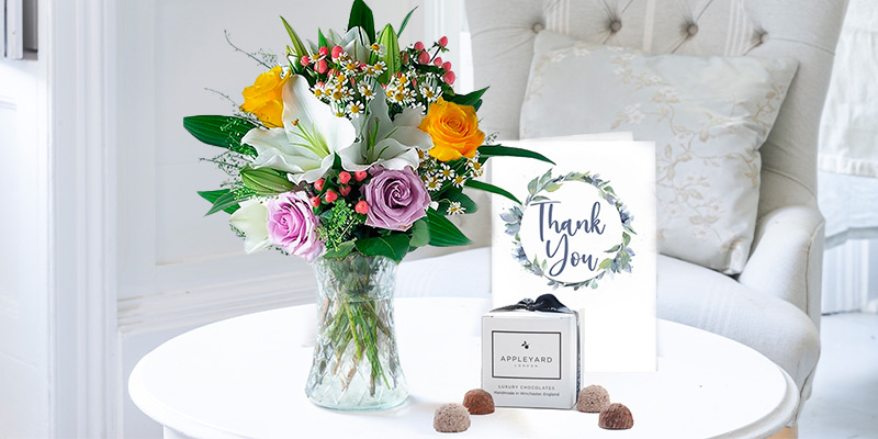 What are the best flowers to say thank you?