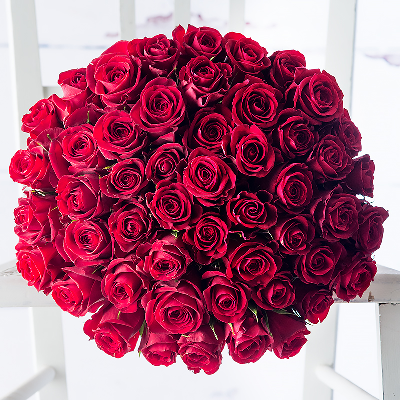 50 Red Roses