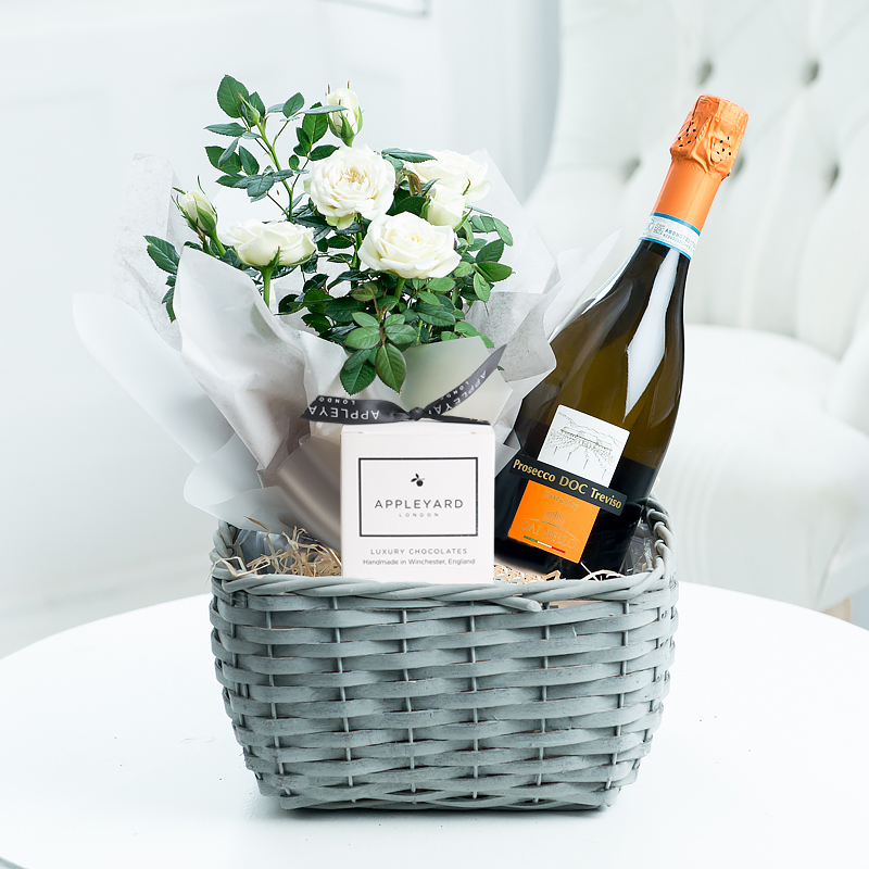 Luxury Prosecco Plant Hamper