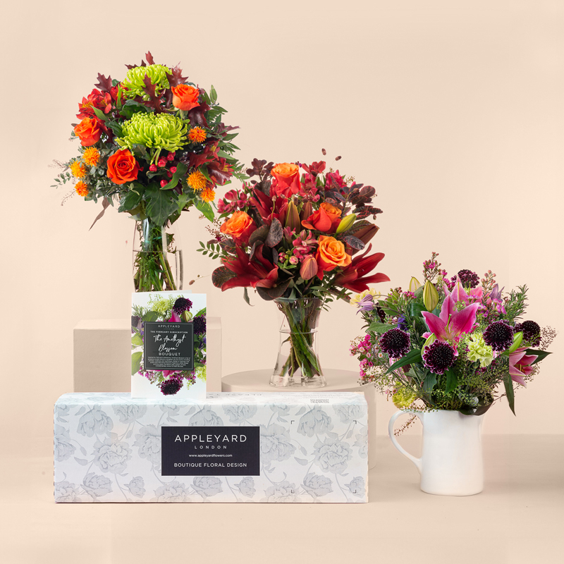 3 Months Of Seasonal Flowers - Gift Idea