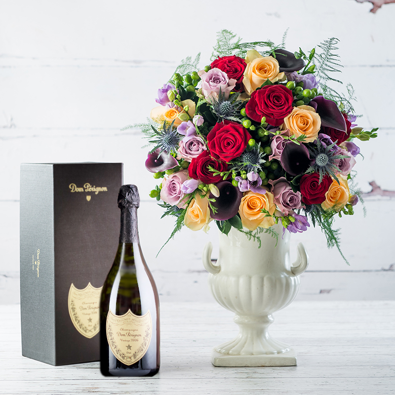 Dom Pérignon & Black Diamond Gift Set