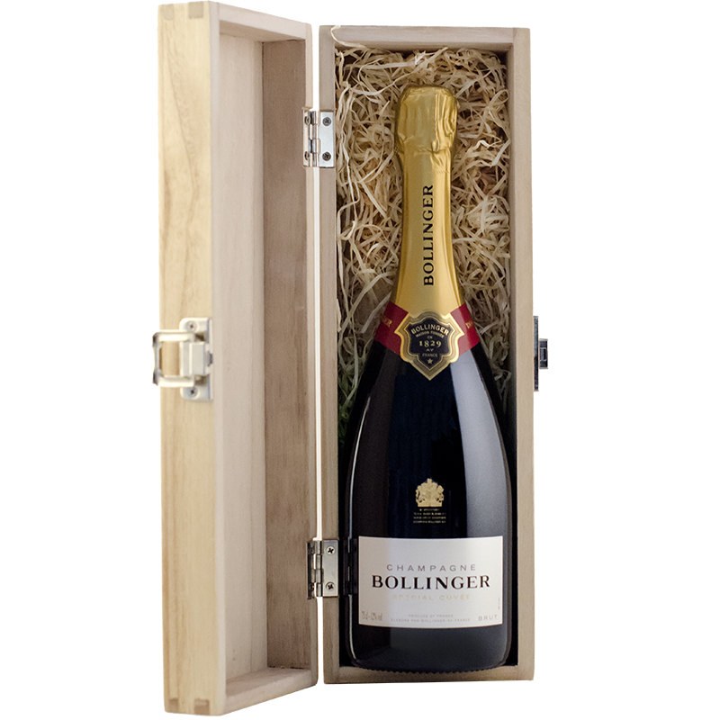 Bollinger Special Cuvee NV in wooden box