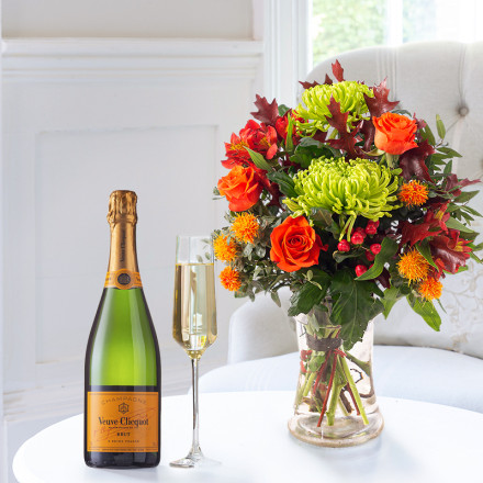 Autumn Spice & Veuve Clicquot