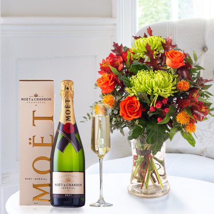 Autumn Spice & Moët & Chandon (75cl)
