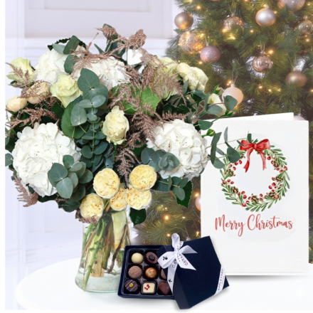 Christmas Peace, 9 Luxury Chocolates & Christmas Card