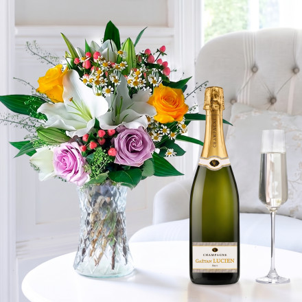 Glaze & Lucien Gaeten Champagne (75cl)