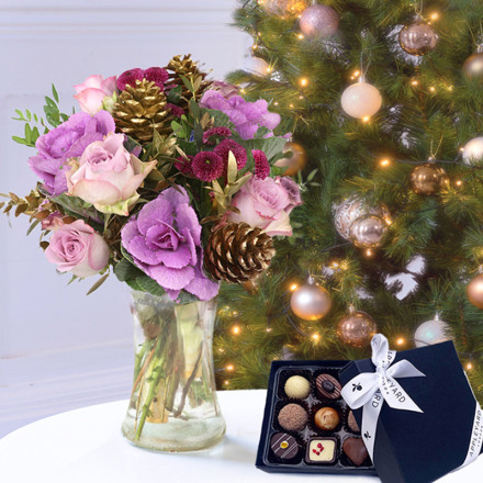Golden Fig & Box of 9 Chocolates