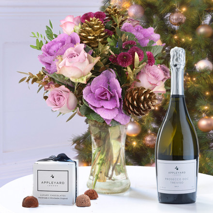 Golden Fig, Appleyard Prosecco & 6 Mixed Truffles
