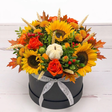 Pumpkin Pie Hatbox