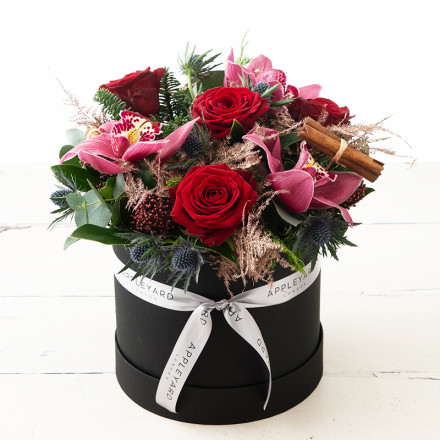Winter Forest Hatbox