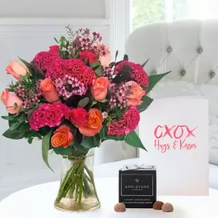 Autumn Woodlands, 12 Truffles & Romance Card