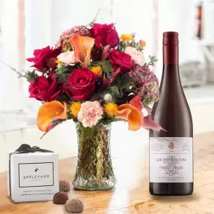 Butternut Squash, Pinot Noir & 6 Mixed Truffles
