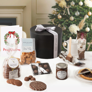 Hatbox chocolate hamper