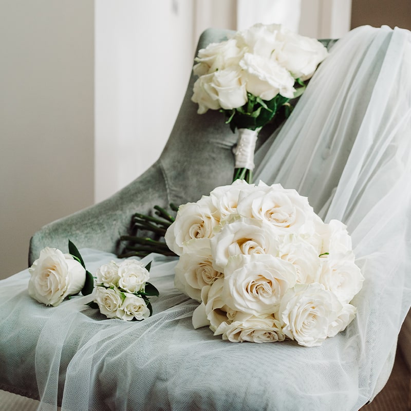 Reserve Your Bespoke Wedding Date - Wedding Flower Bouquet - Last Minute Wedding Flowers Delivery UK - Appleyard London