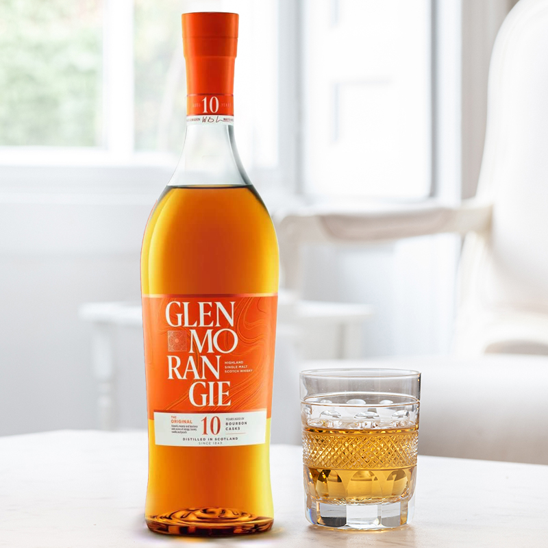 Glenmorangie The Original - 10 Year Old Single Malt Scotch Whisky With Oak Cask Finish - UK Delivery - White - Gift Idea - Next Day Gift