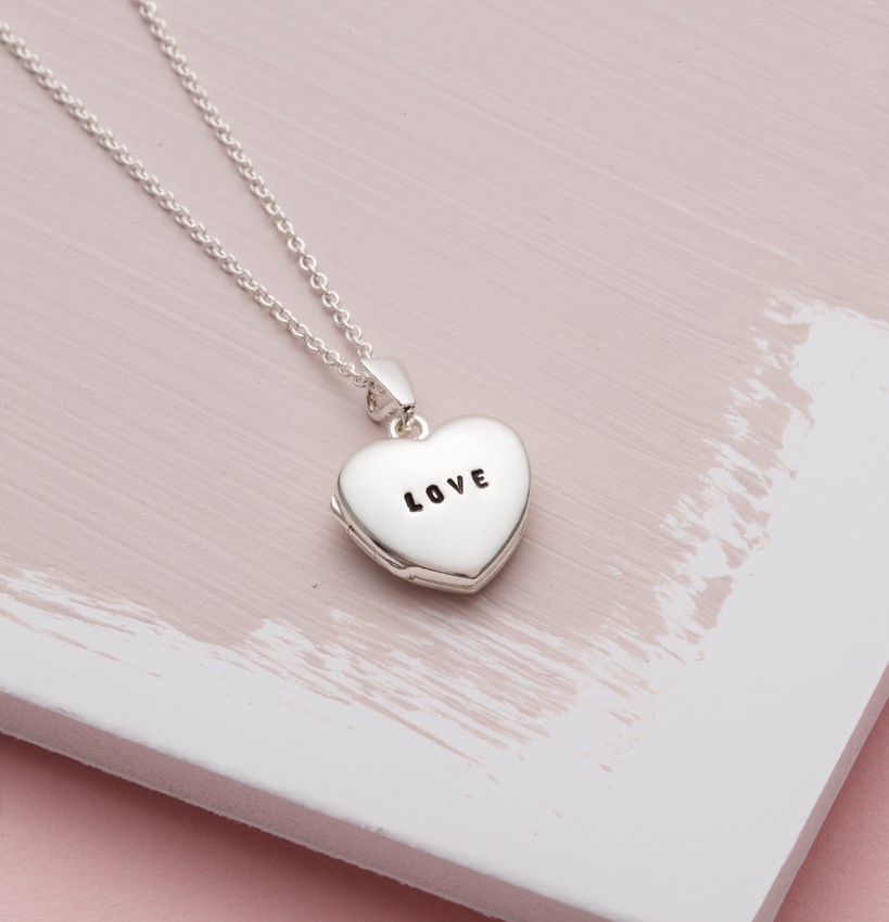 Mini Personalised Heart Locket