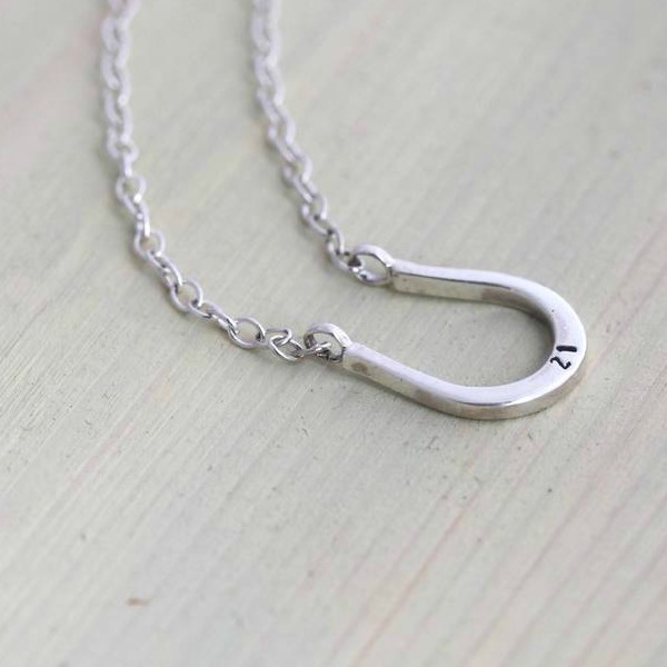 Personalised Horseshoe Necklace