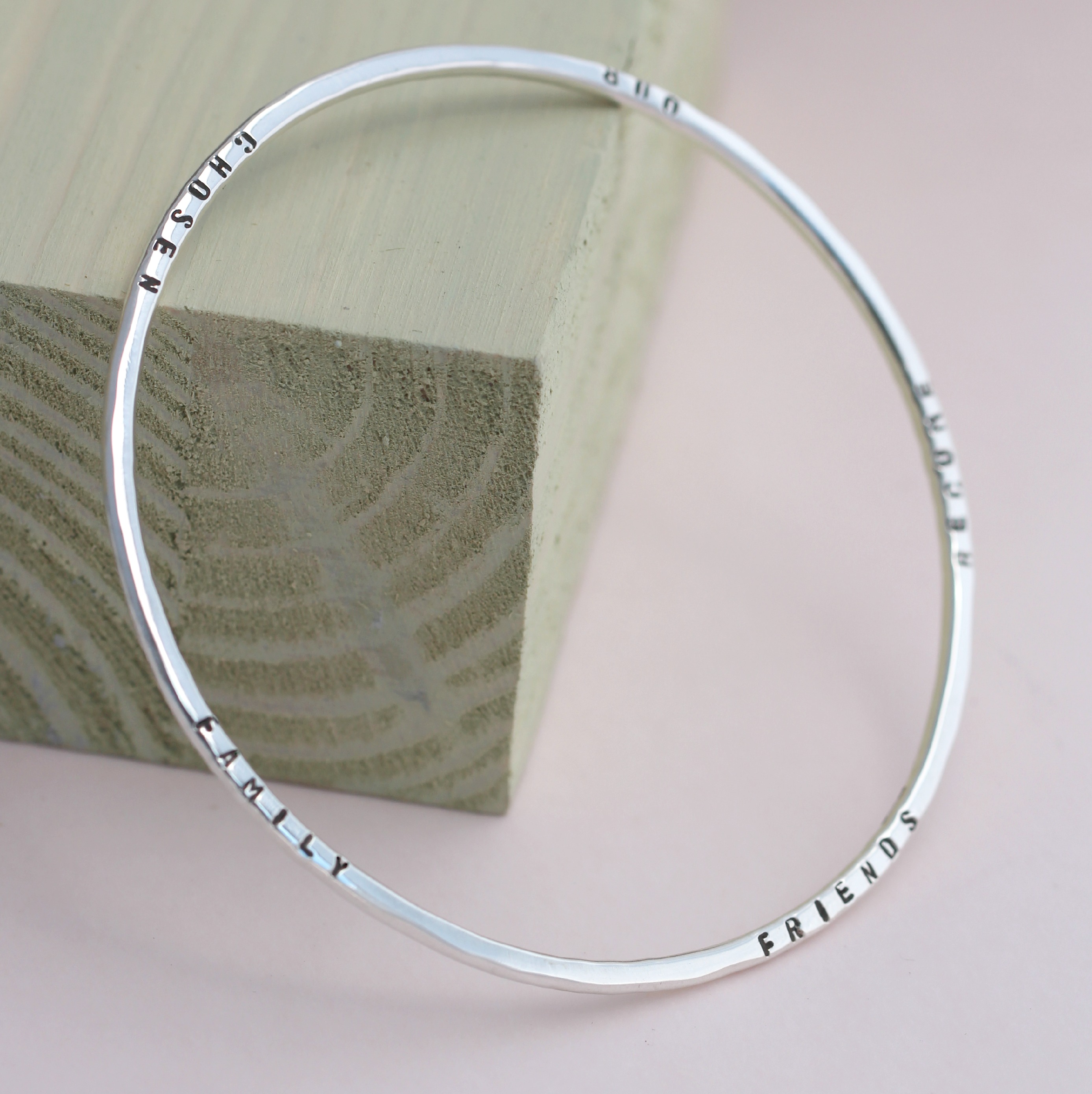 Personalised Message Bangle