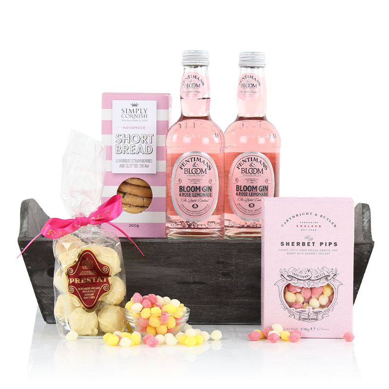 The Pink Gin & Treats Hamper