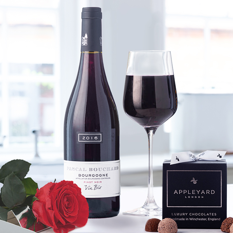 Flower Gift Set Forever Rose - Red - Next Day Flower & Gift Delivery UK - Appleyard London