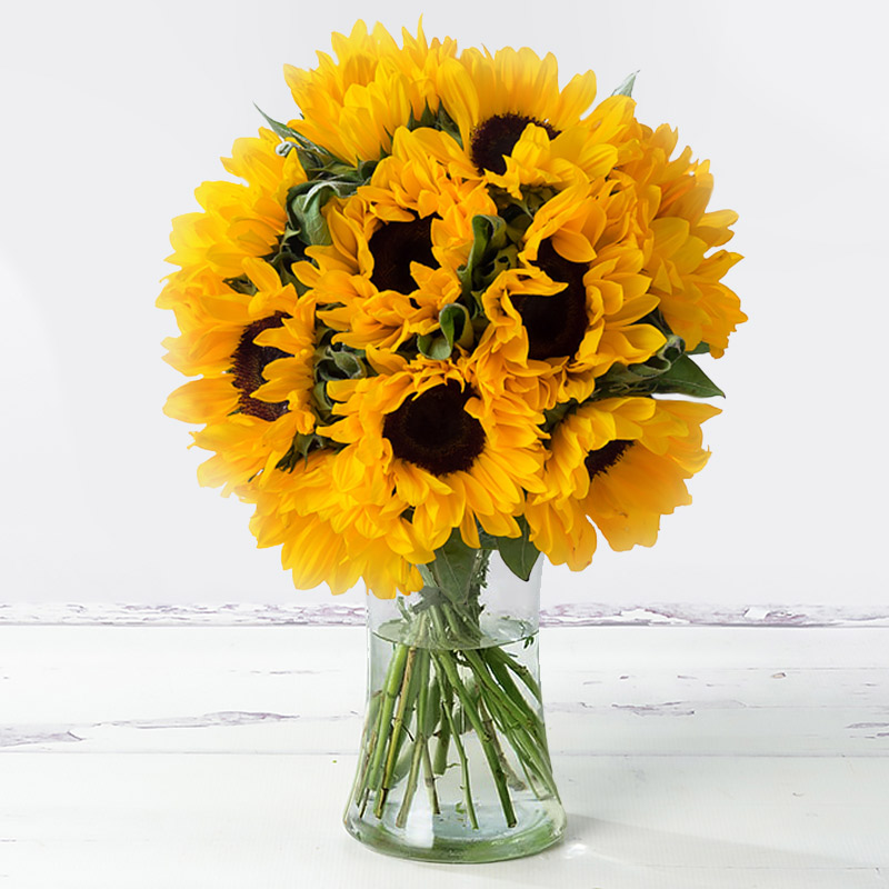 Summer Flower Bouquet - Sunflowers - Next Day Flower & Gift Delivery UK - Appleyard London
