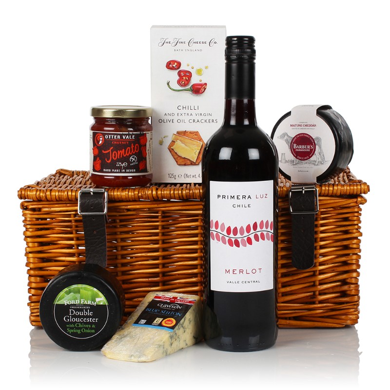 The Cheese & Wine Hamper