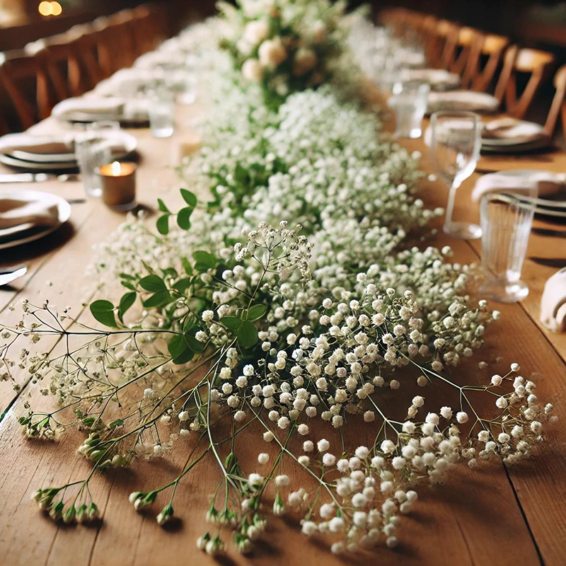 Gypsophila Garl& - Wedding Flower Bouquet - Last Minute Wedding Flowers Delivery UK - Appleyard London