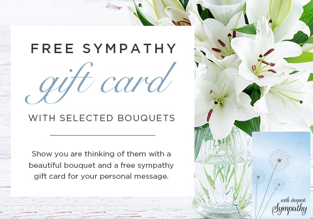 Fresh 10 Sympathy Card Flower