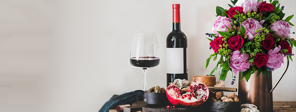 Flowers & Wine | Red, White, Prosecco Gift Sets ...