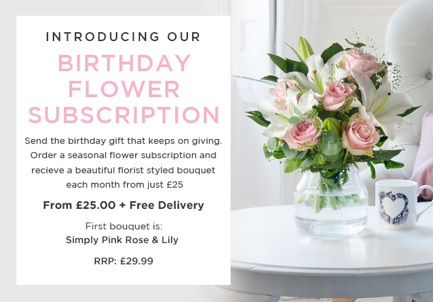 Birthday Gift Subscription