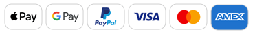We accept the following payments We accept the following payments