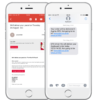 DPD Email & Text Message